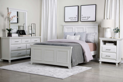 BELLA0012:Bella Panel Bed & Dresser & Mi, Styled