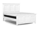 BELLA0012:Bella Panel Bed & Dresser & Mi, AngledAngle