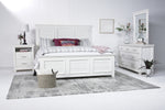 BELLABEDC:Bella Panel Bed & Dresser & Mi, Styled