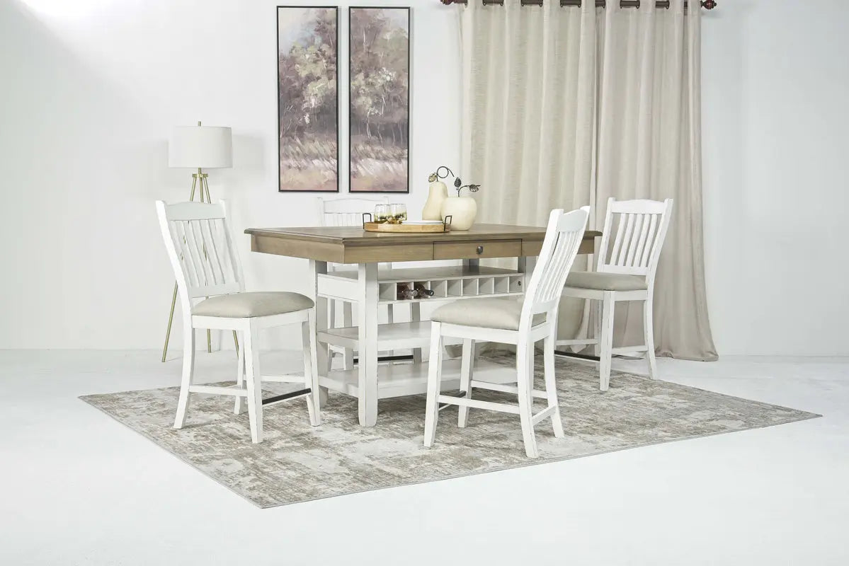 494464500:Bellevue Counter Height Dining, Styled