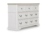 BELLEVUE4:Bellevue Panel Bed & Dresser &, Angle