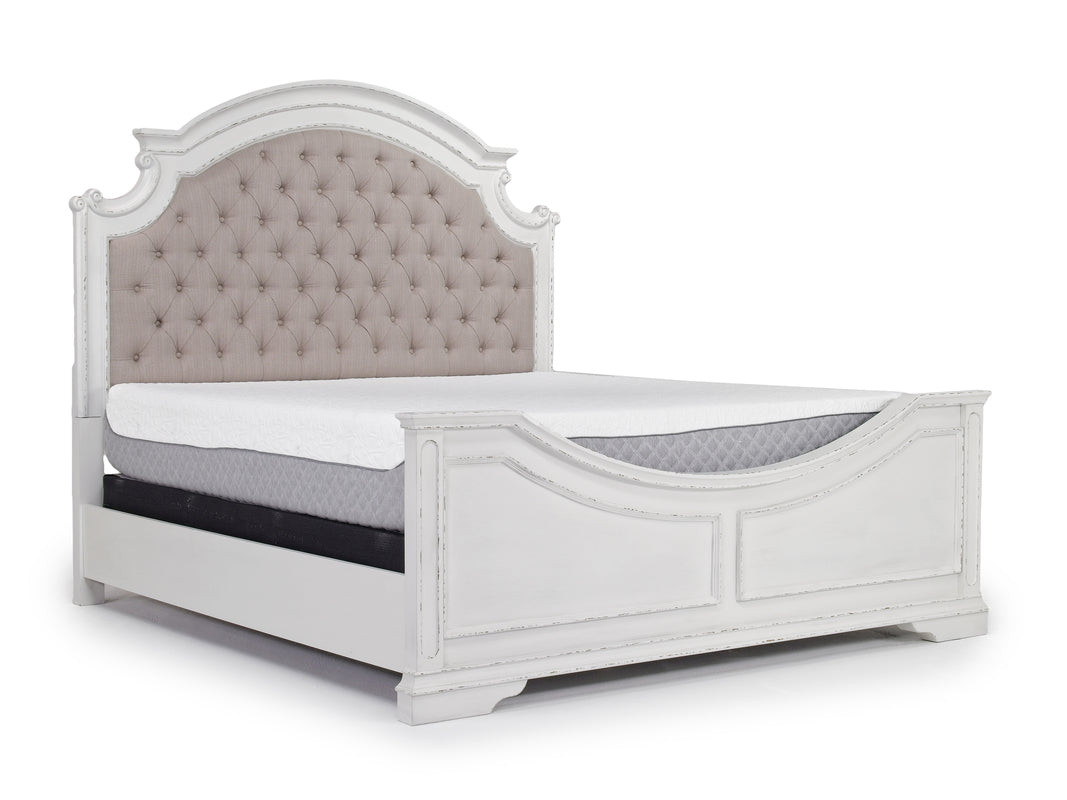 BELLEVUE3:Bellevue Panel Bed, Angle
