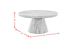 BELLINI01:Bellini Coffee Table, Dimension Shot