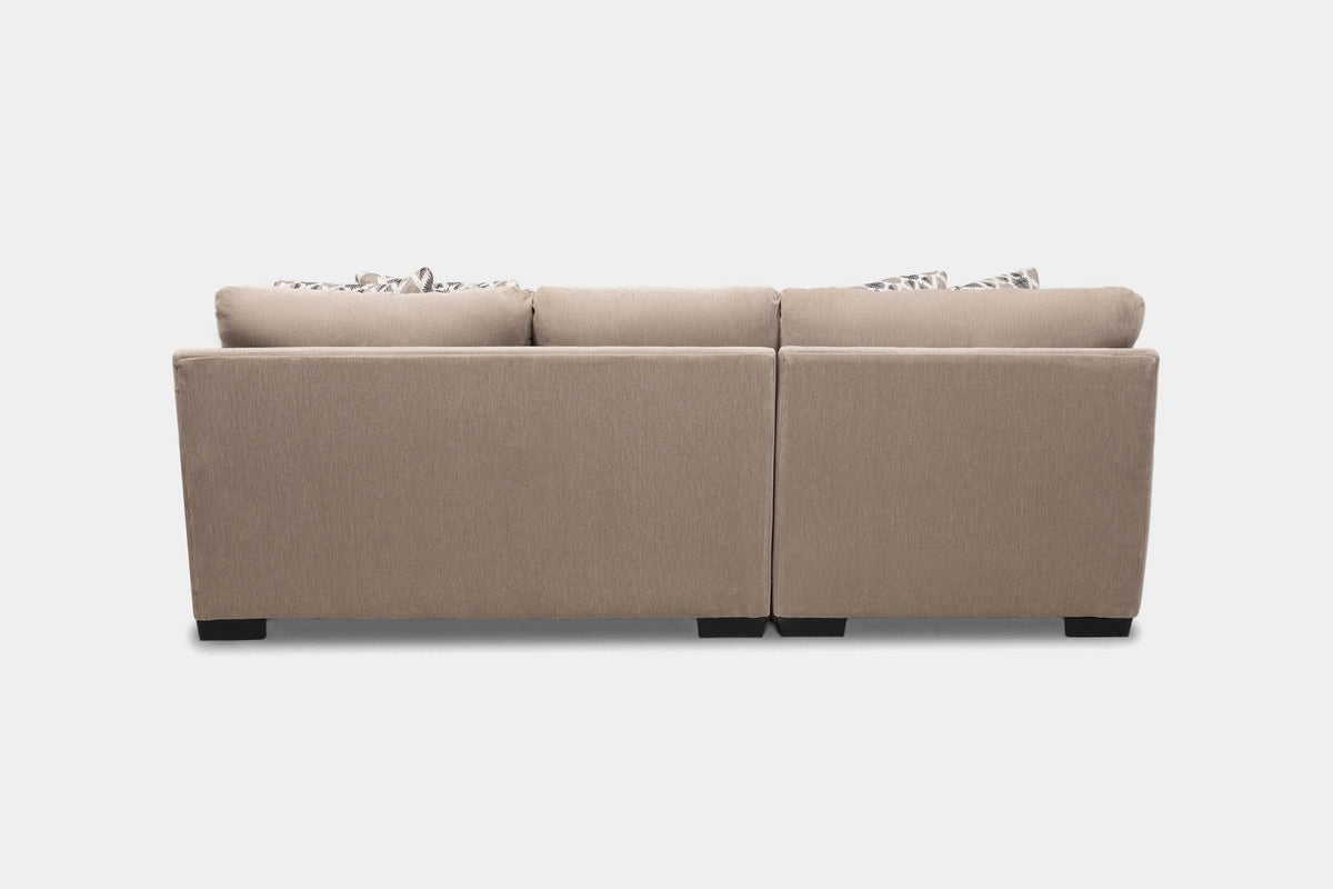BERMUDAZH:Bermuda Sofa Chaise, Back