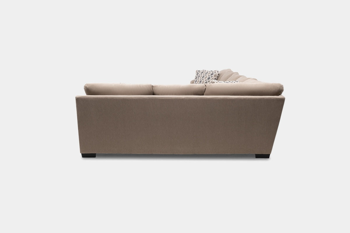 BERMUDAZF:Bermuda Tux Sofa Chaise Sectional, Side