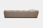 BERMUDAZX:Bermuda Tux Sofa Chaise Sectional, Back