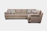 BERMUDAZ5:Bermuda Tux Sofa Sectional, Front