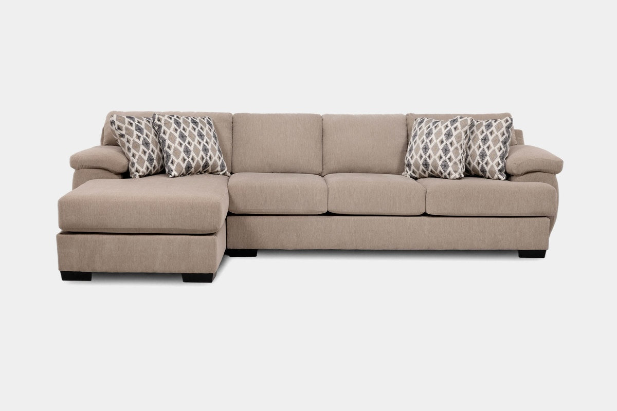 BERMUDAZJ:Bermuda Extra Large Sofa Chaise, Front
