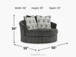 343591110:Biddeford Swivel Chair, 