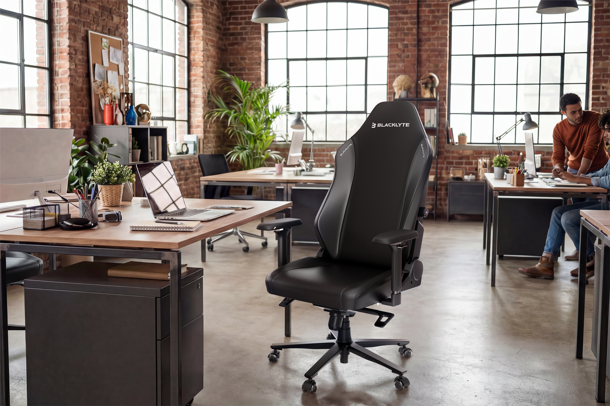 505288085:Blacklyte Athena Pro Gaming Chair, Styled
