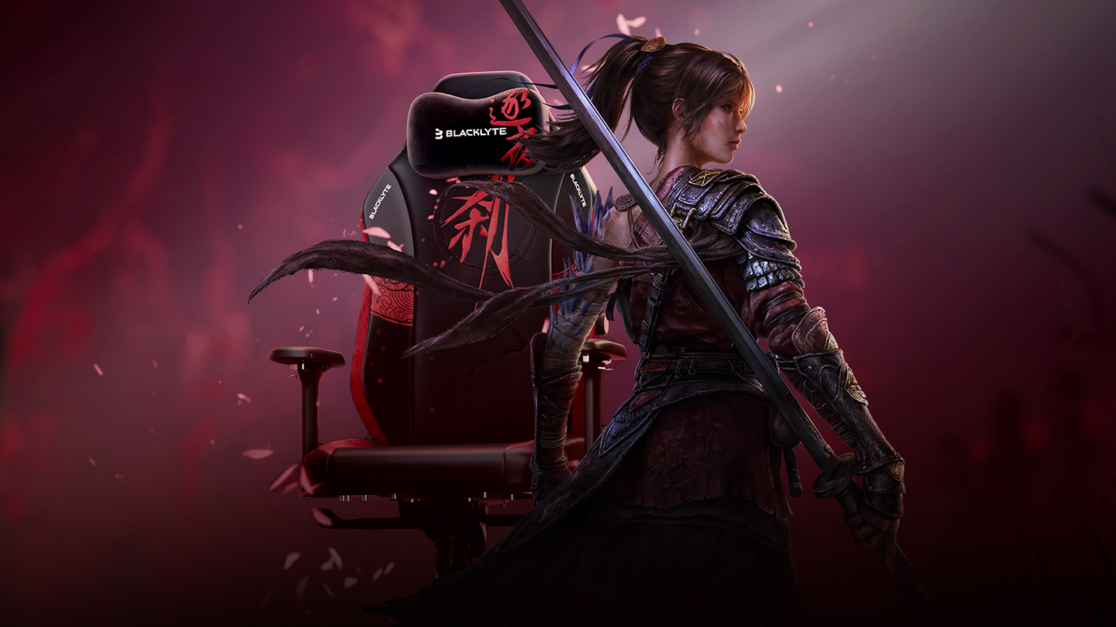 406719612:Blacklyte Athena Pro Limited Edition Gaming Chair, 