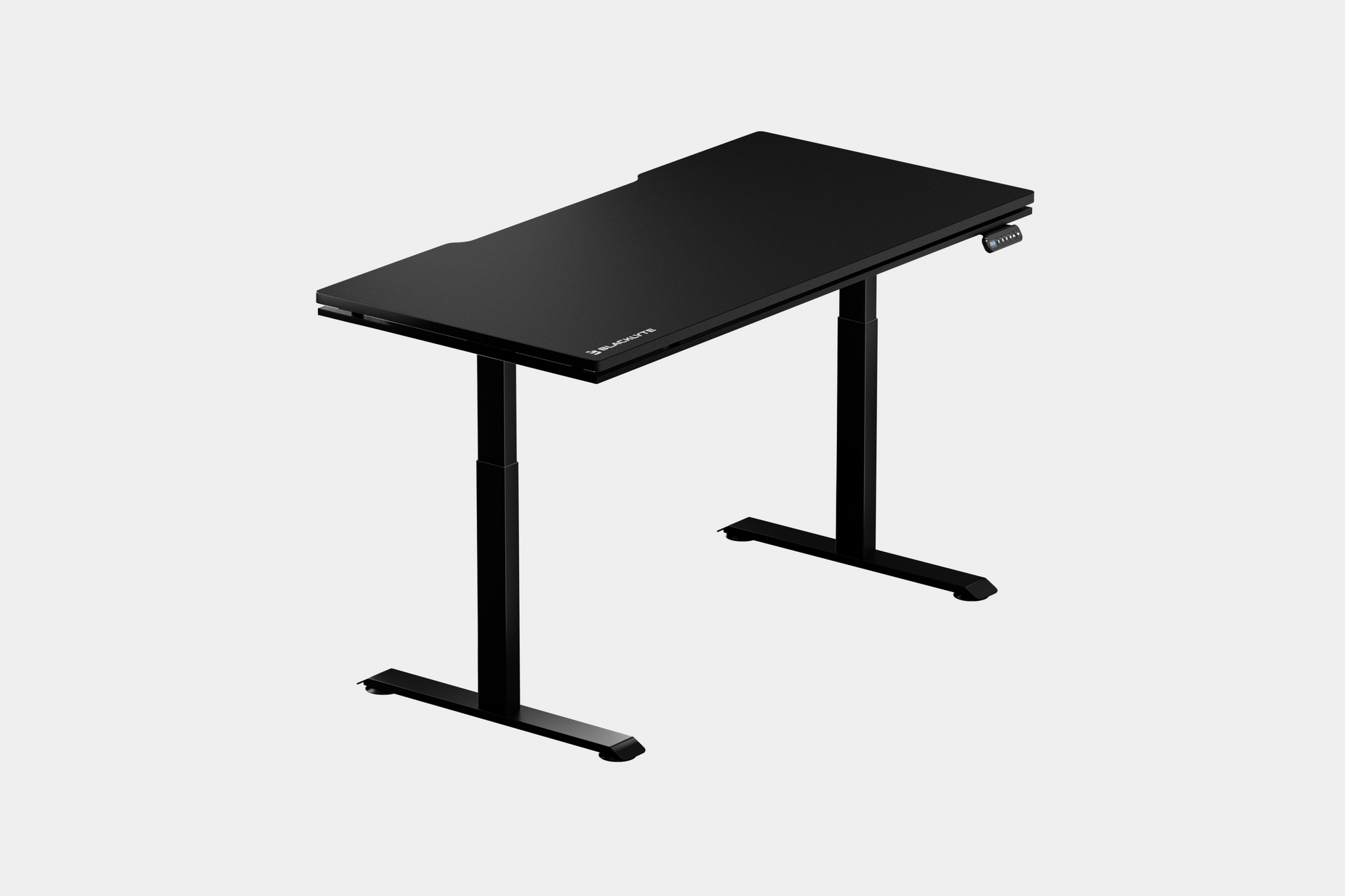 ATLASDSK1:Blacklyte Atlas Standing Desk, Angled