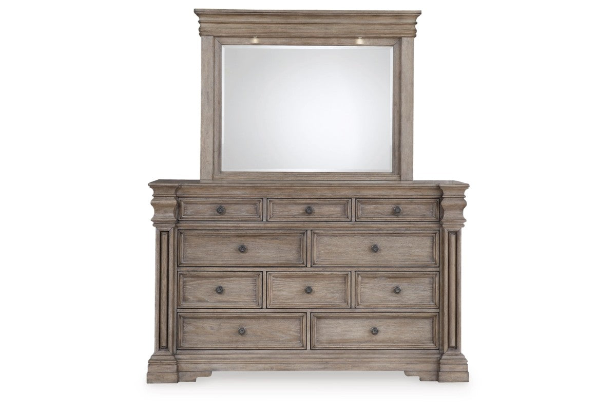 BLAIRHU03:Blairhurst Panel Bed & Dresser, Front