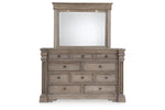 BLAIRHU03:Blairhurst Panel Bed & Dresser, Front