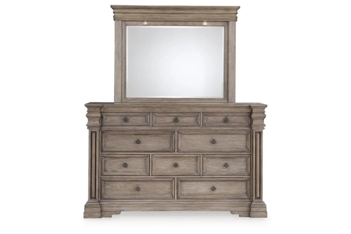 BLAIRHU03:Blairhurst Panel Bed & Dresser, Front