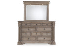 BLAIRHU05:Blairhurst Panel Bed & Dresser, Front