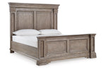 BLAIRHU05:Blairhurst Panel Bed & Dresser, Angled