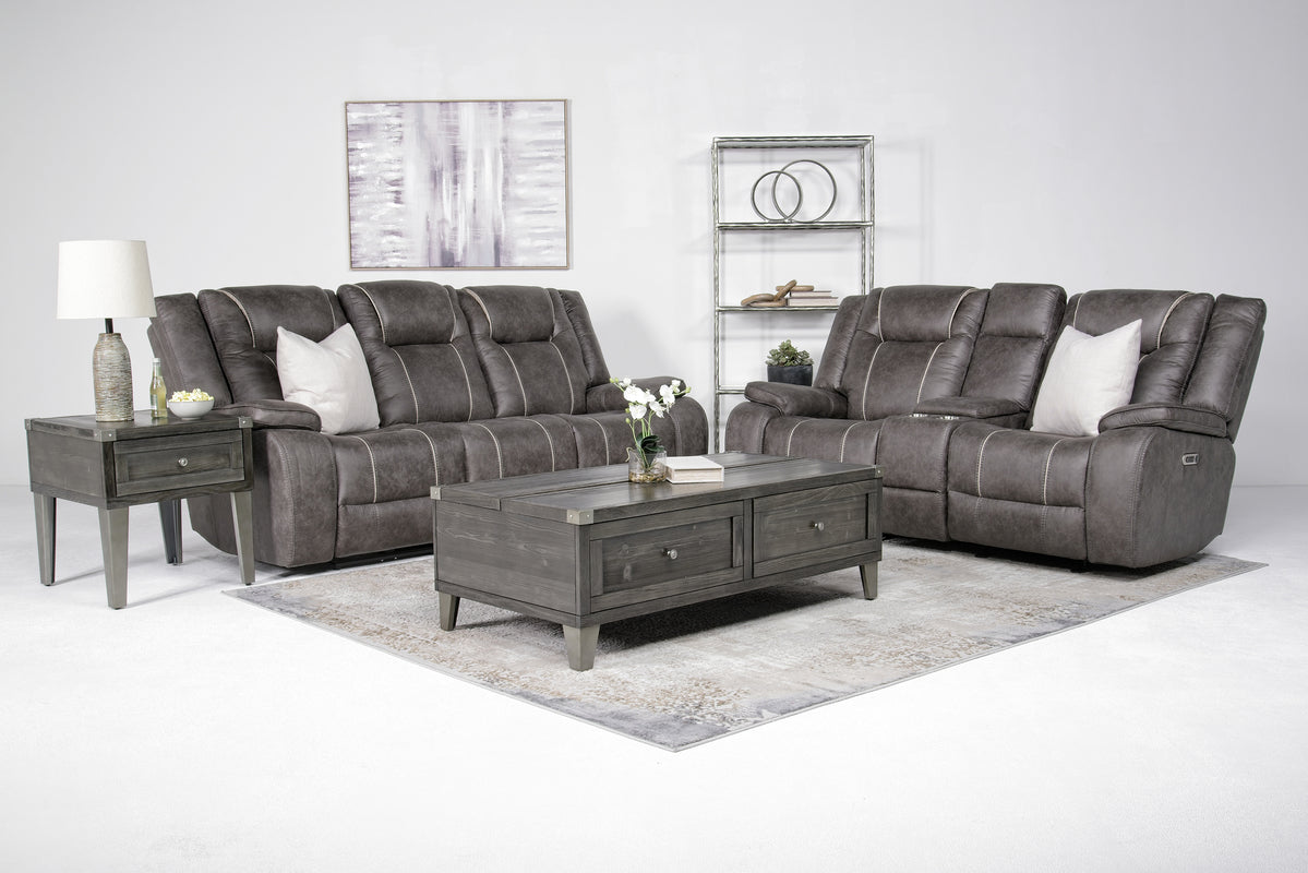 829020626:Blake 2 Power Sofa, Styled