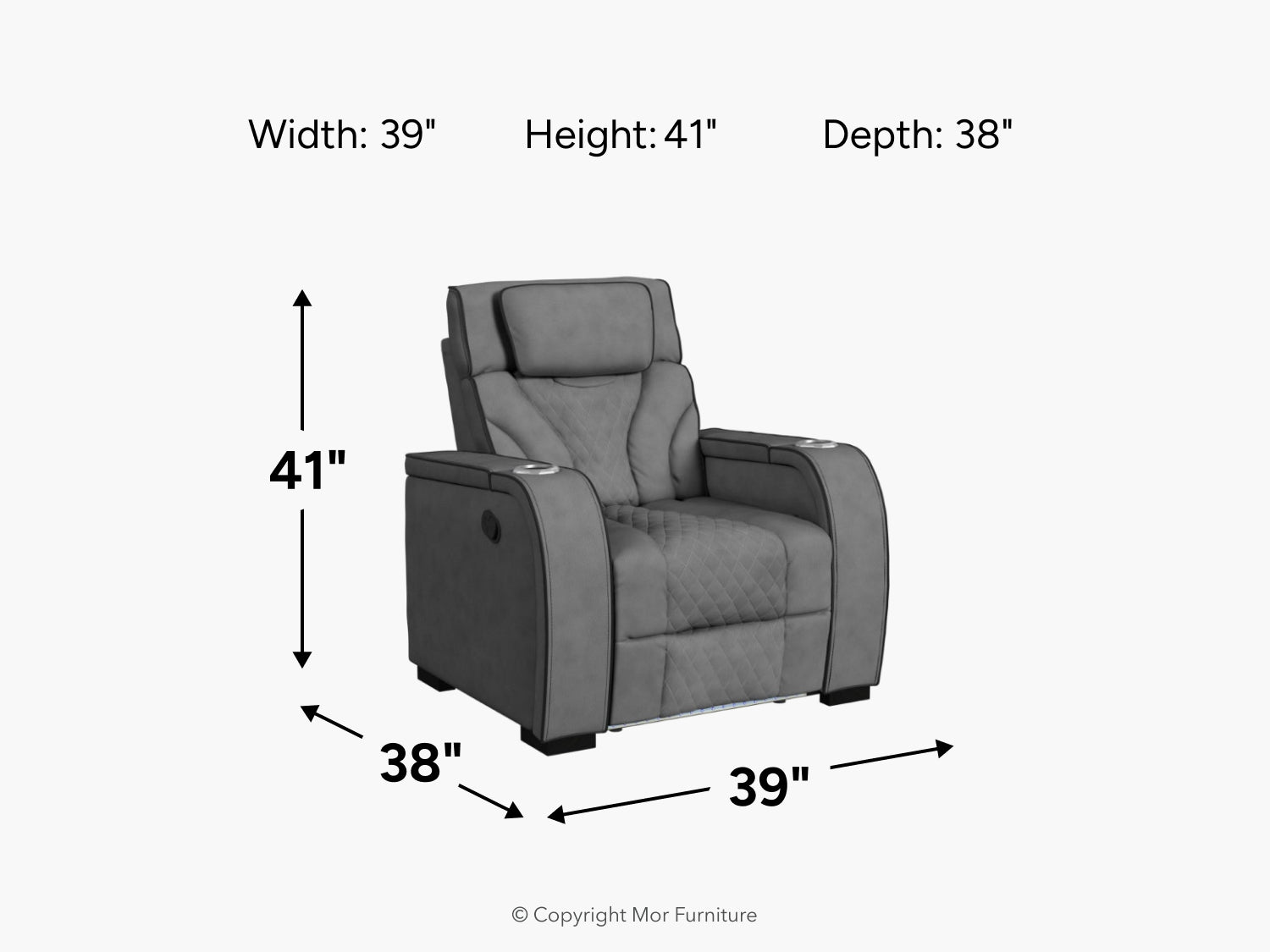 872845121:Blitz Recliner, 