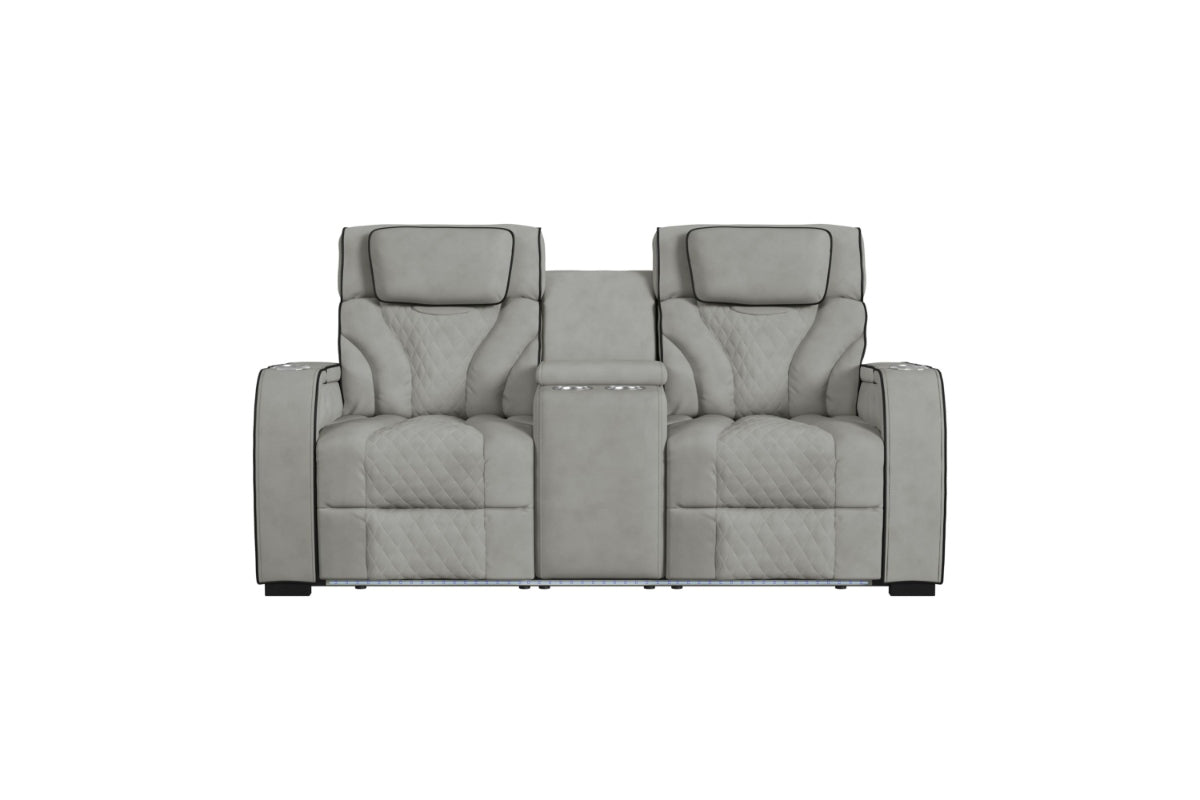 781323764:Blitz Reclining Console Lovese, Front