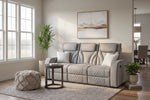040365636:Blitz Reclining Sofa, Styled