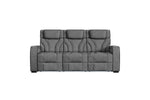BLITZ0003:Blitz Reclining Sofa & Console, Front