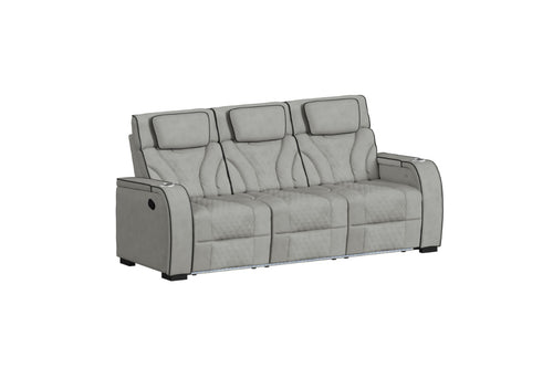 040365636:Blitz Reclining Sofa, AngledAngle