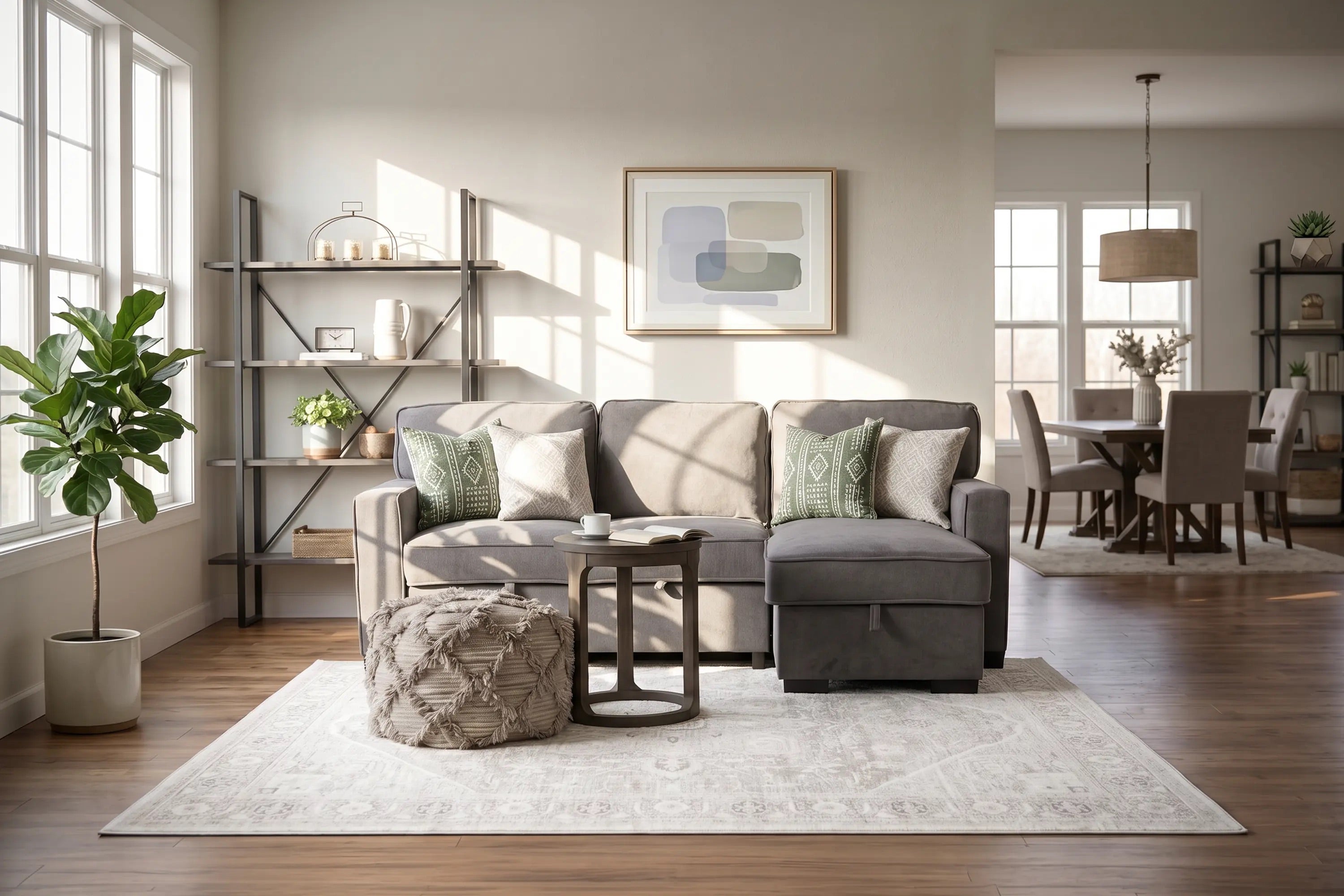 BLOOM0000:Bloom Reversible Sofa Chaise, Styled