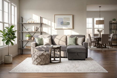 BLOOM0000:Bloom Reversible Sofa Chaise, Styled