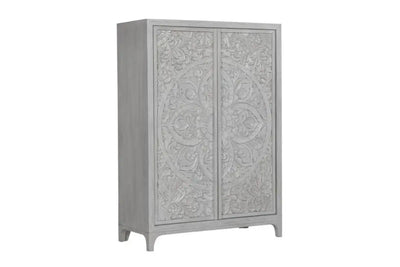 780988408:Boho Chic Armoire, AngledAngle