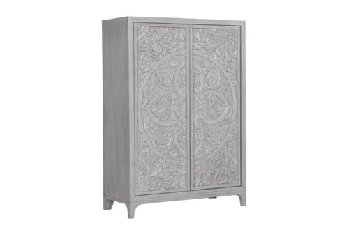 780988408:Boho Chic Armoire, AngledAngle