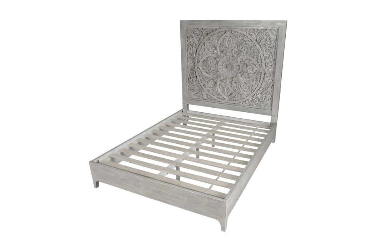 BOHOCHIC2:Boho Chic Platform Bed, AngledAngle