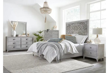BOHOCHIC1:Boho Chic Platform Bed & Dress, Styled