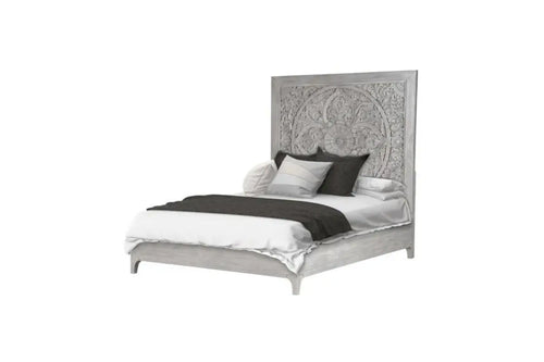 BOHOCHIC0:Boho Chic Platform Bed, AngledAngle