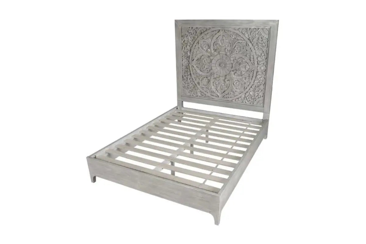 BOHOCHIC0:Boho Chic Platform Bed, AngledAngle