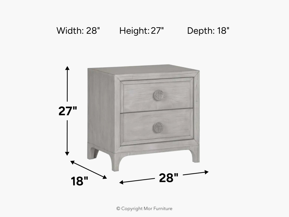 032005223:Boho Chic Nightstand, 