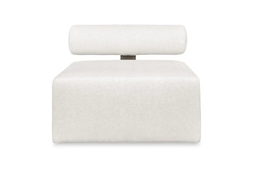 839469545:Bolster Outdoor Armless Sofa, Front