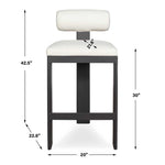 264284218:Bolster Outdoor Barstool, 