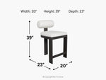 378544855:Bolster Outdoor Counter Height Stool, 