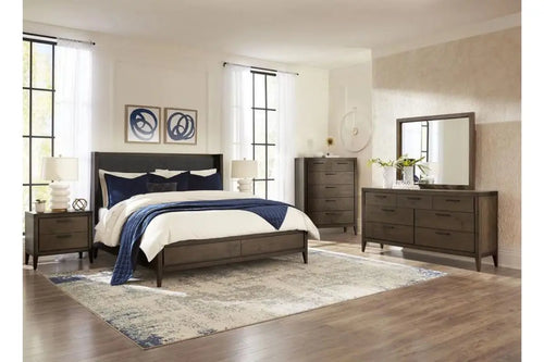 BORACAY03:Boracay Panel Bed & Dresser & , Styled