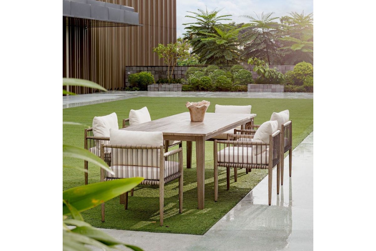 200957662:Borneo Outdoor Side Chair, StyledSide