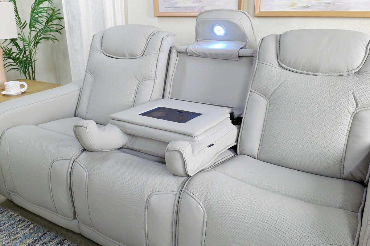 651795481:Bowden 2 Power Sofa, Styled