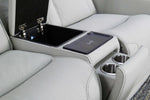 BOWDEN005:Bowden 2 Power Sofa & Console , 