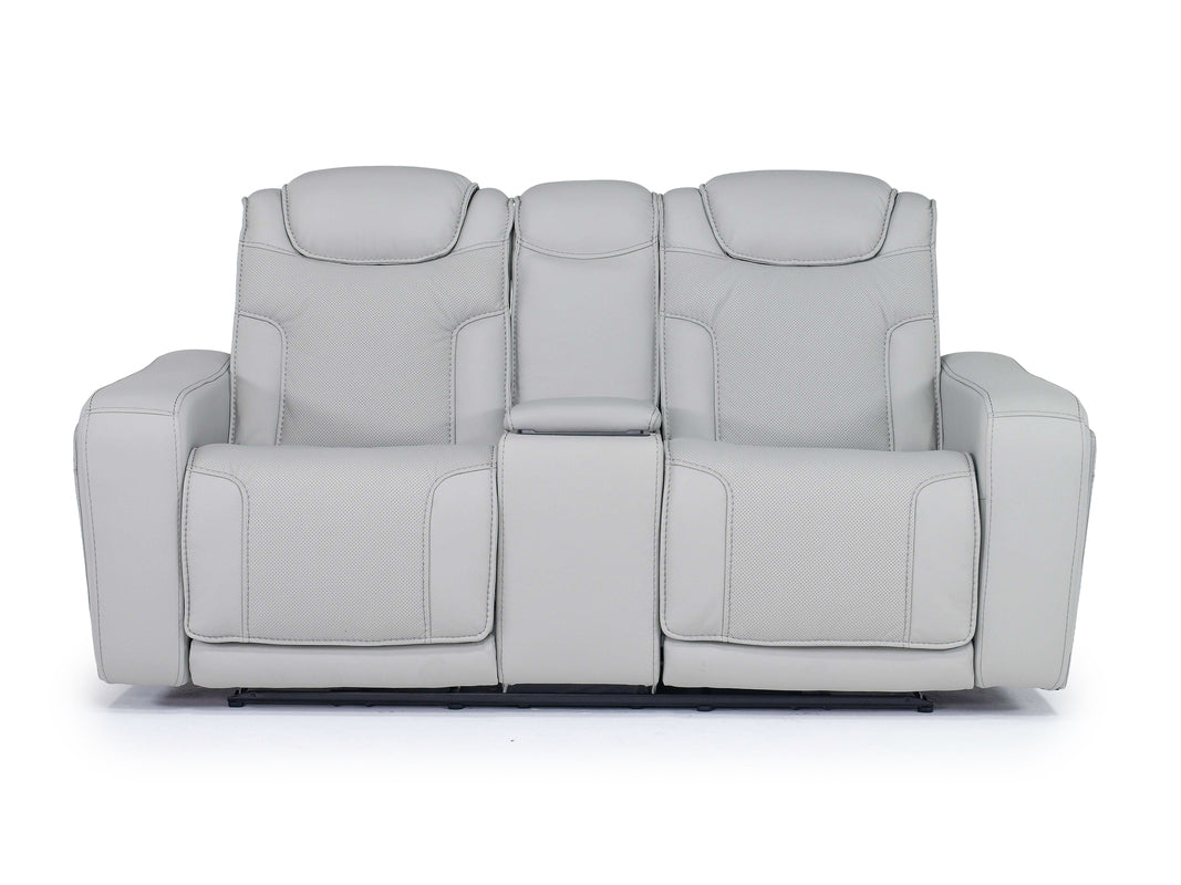 BOWDEN005:Bowden 2 Power Sofa & Console , Front