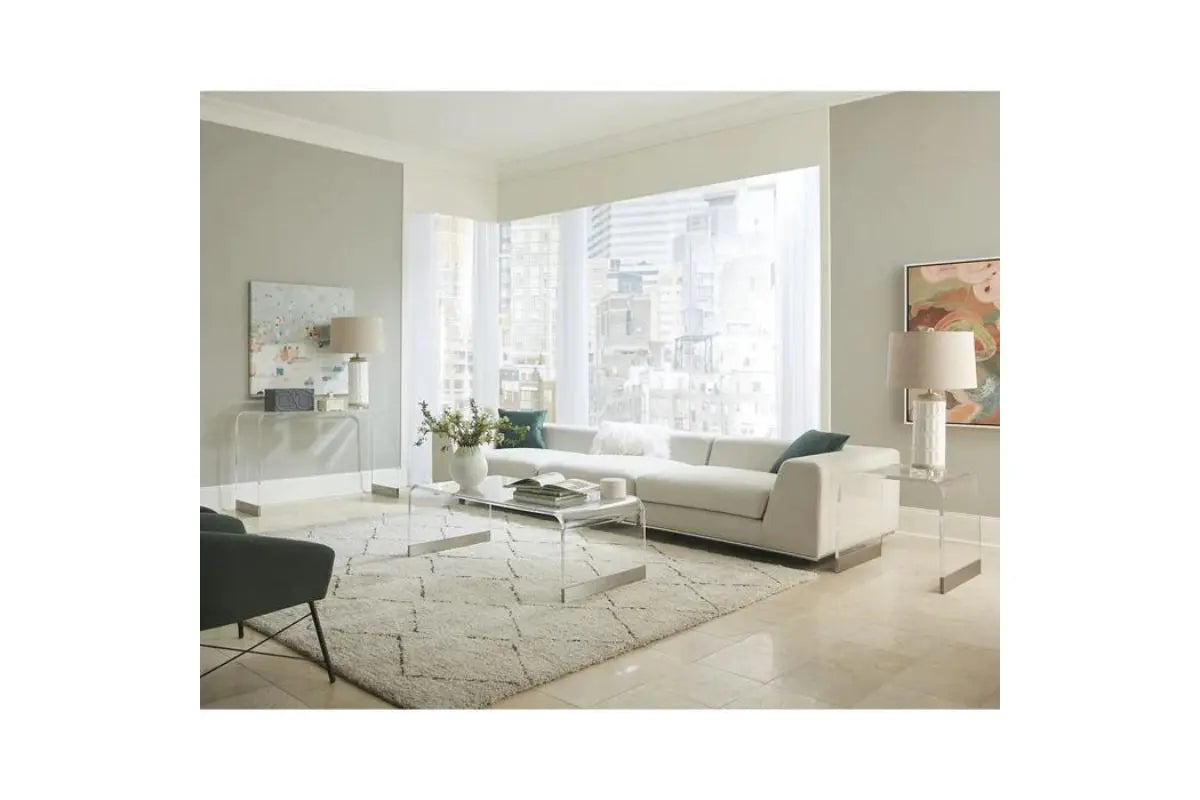 273293407:Bowie Sofa Table, Styled
