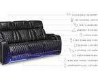 BOYINGTN0:Boyington 2 Power Console Loveseat Details