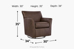 471400059:Braydunn Swivel Chair,