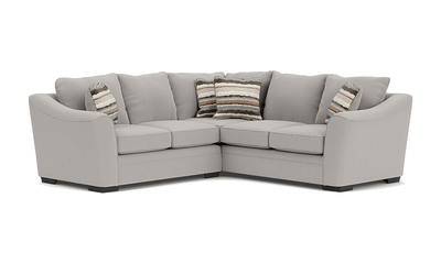 BRAZIL000:Brazil Loveseat Tux Sectional - Custom