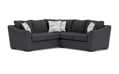BRAZIL001:Brazil Tux Loveseat Sectional in Kylie Mist - Custom