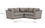 039798840:Brazil Tux Loveseat Sectional, 